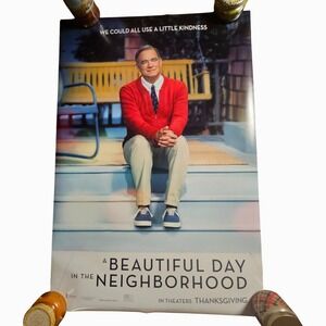 A Beautiful Day in the Neighborhood 2019 Movie Poster 27x40 Tom Hanks D/S